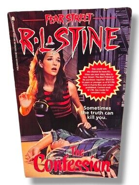 The Confession R.L. Stine Point Horror 1st Edition Vintage YA Thriller Book